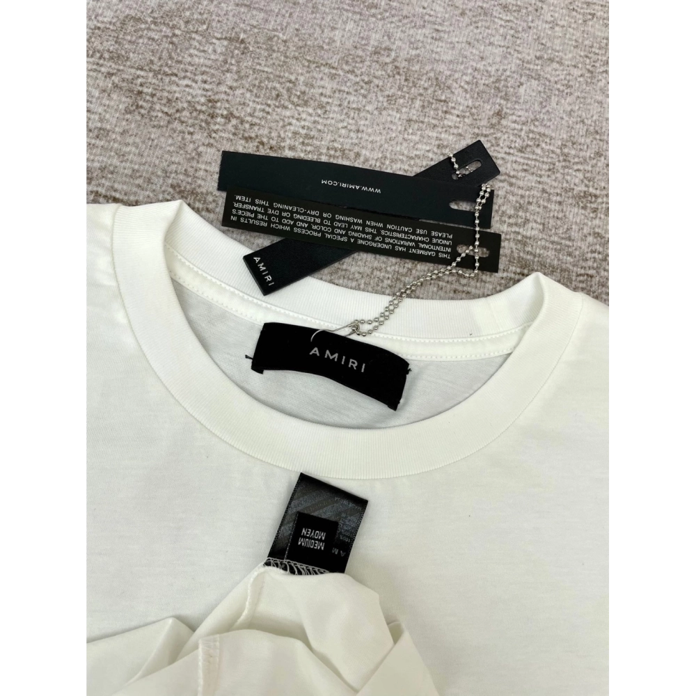 Amiri New Red Rabbit Printed Short-Sleeve T-shirt,Amiri T Shirt,Tshirt,APPAREL