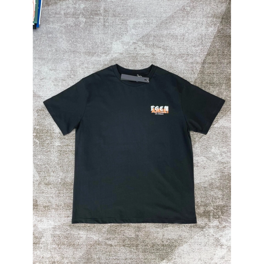 Amiri New short-sleeved joint Sanskrit printed letter print T-shirt,Amiri T Shirt,Tshirt,APPAREL