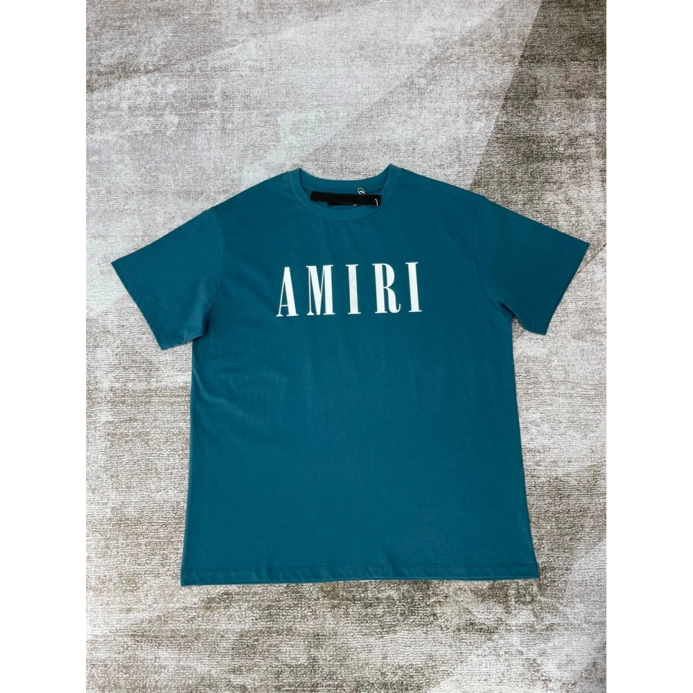 Amiri New short-sleeved letter T-shirt,Amiri T Shirt,Tshirt,APPAREL