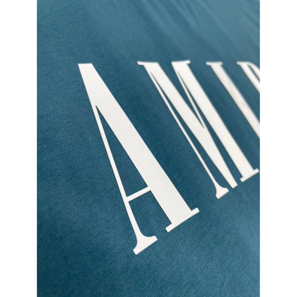 Amiri New short-sleeved letter T-shirt,Amiri T Shirt,Tshirt,APPAREL