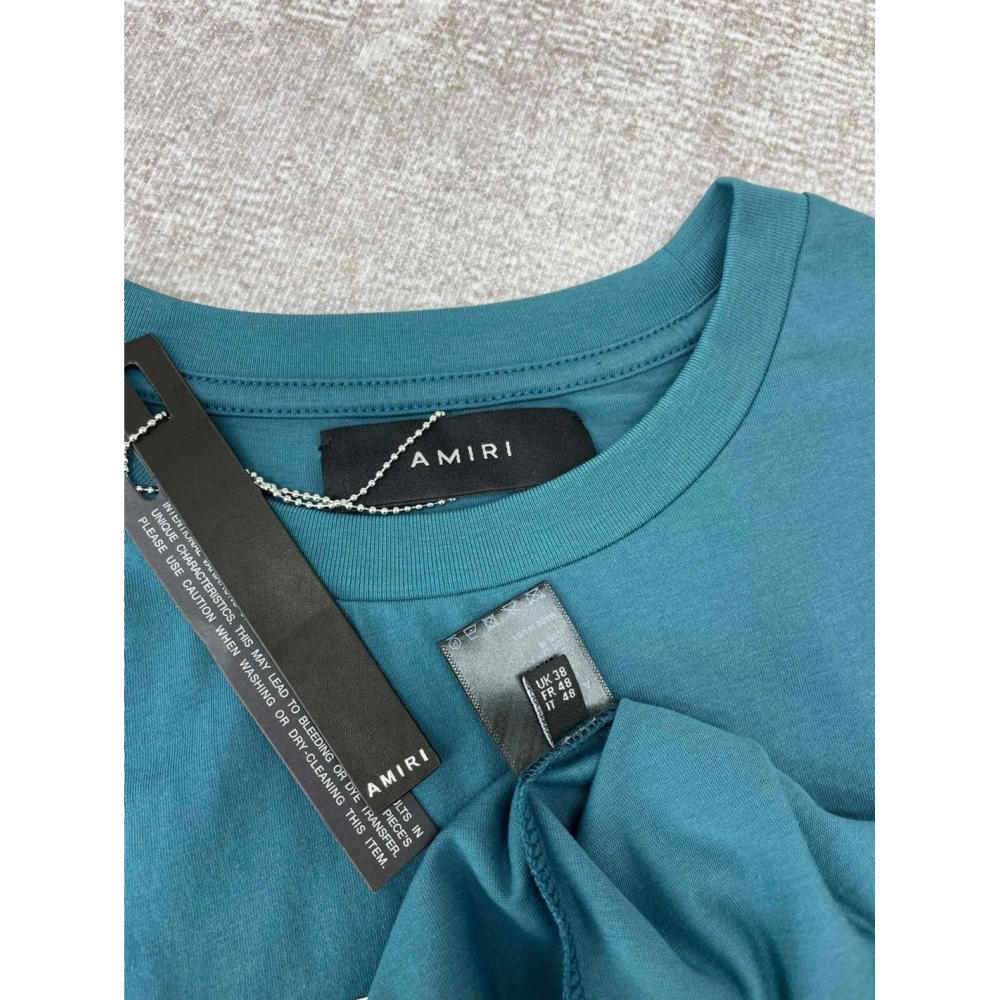 Amiri New short-sleeved letter T-shirt,Amiri T Shirt,Tshirt,APPAREL