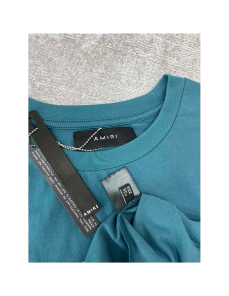 Amiri New short-sleeved letter T-shirt,Amiri T Shirt,Tshirt,APPAREL