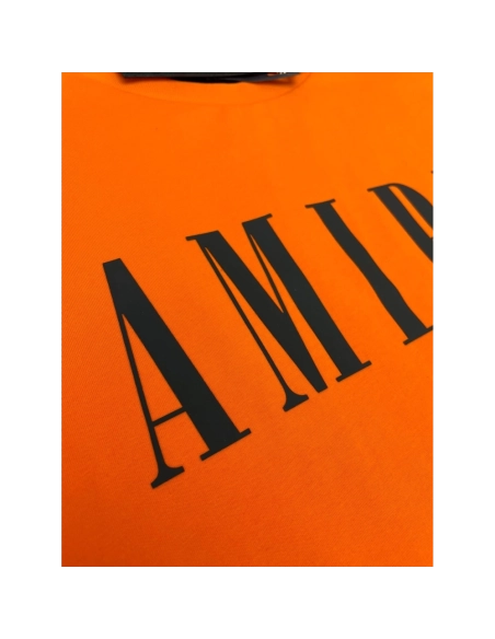 Amiri New short-sleeved New wash water mark tag T-shirt,Amiri T Shirt,Tshirt,APPAREL