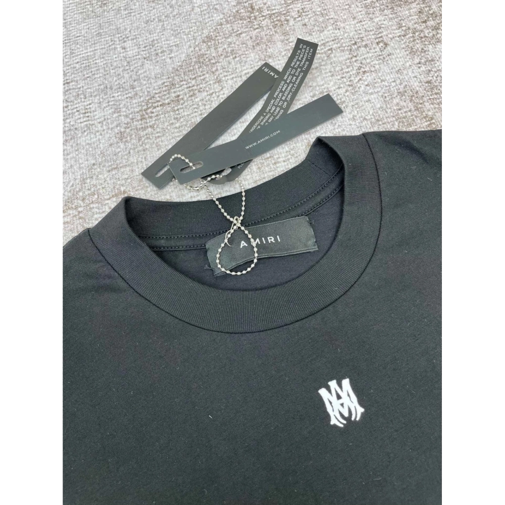Amiri New Vintage Washed Distressed Short-Sleeve T-shirt,Amiri T Shirt,Tshirt,APPAREL