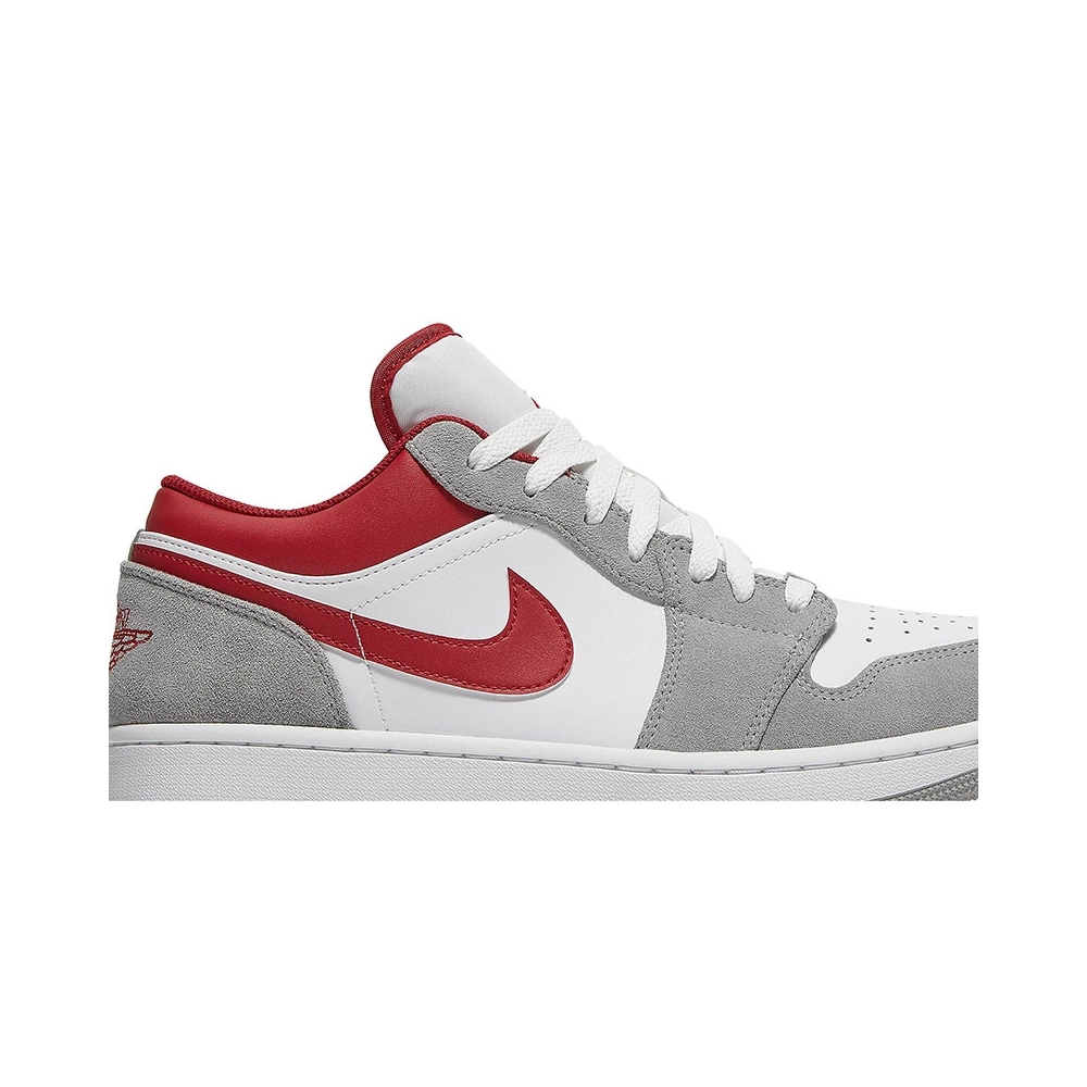 AIR JORDAN 1 LOW SE LIGHT SMOKE GREY GYM RED DC6991 016,AIR JORDAN 1 LOW,Air Jordan