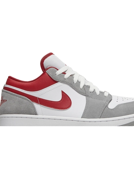 AIR JORDAN 1 LOW SE LIGHT SMOKE GREY GYM RED DC6991 016,AIR JORDAN 1 LOW,Air Jordan