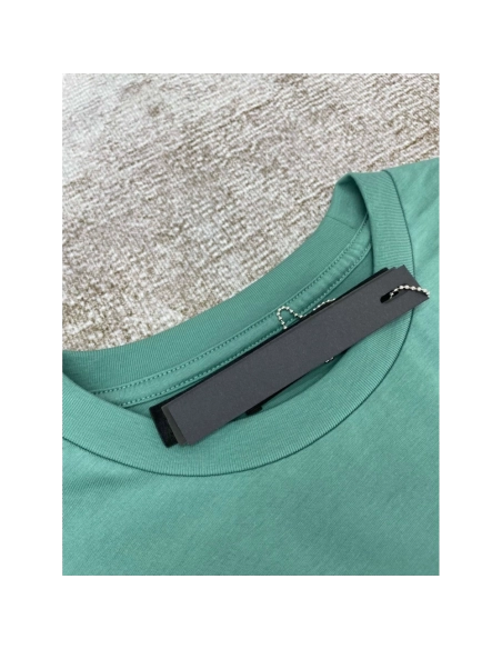 Amiri Newshort-sleeved orange and white gradient logo letter print T-shirt,Amiri T Shirt,Tshirt,APPAREL