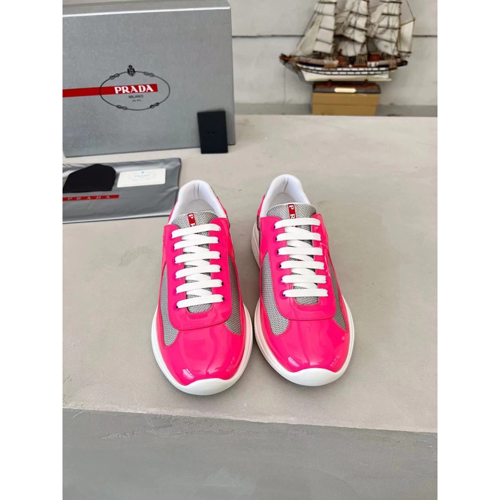 Prada Americas Cup biker fabric sneakers,PRADA SNEAKER