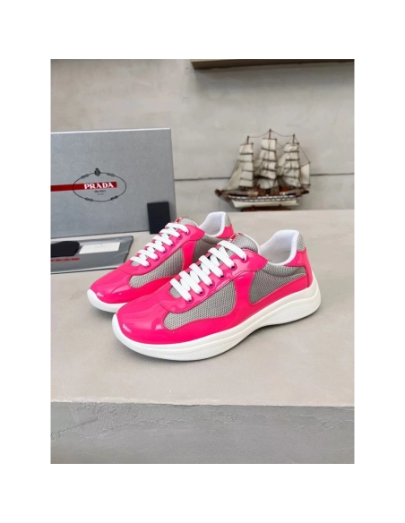 Prada Americas Cup biker fabric sneakers,PRADA SNEAKER