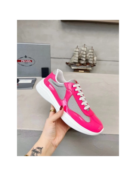 Prada Americas Cup biker fabric sneakers,PRADA SNEAKER