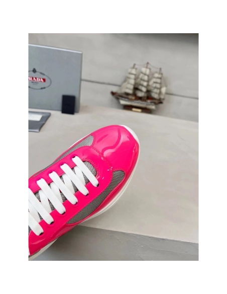 Prada Americas Cup biker fabric sneakers,PRADA SNEAKER