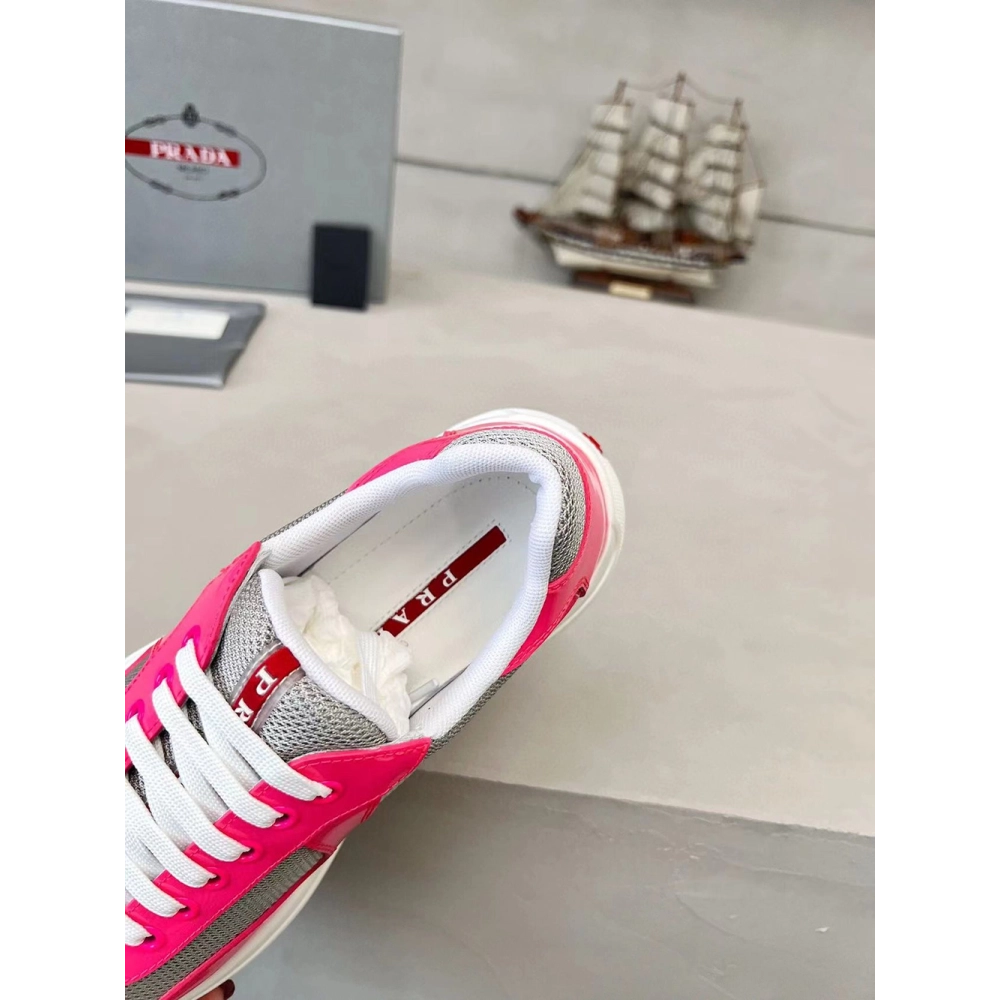 Prada Americas Cup biker fabric sneakers,PRADA SNEAKER