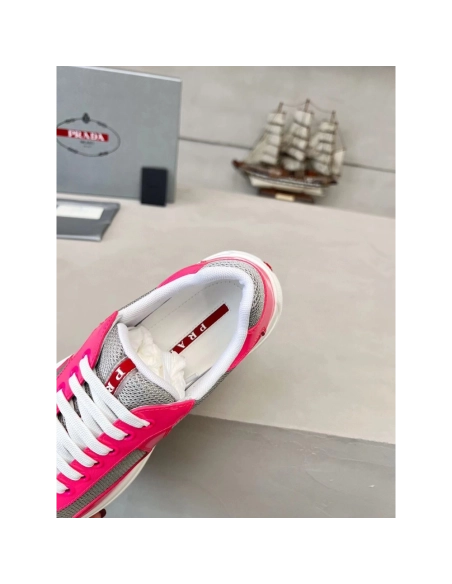 Prada Americas Cup biker fabric sneakers,PRADA SNEAKER