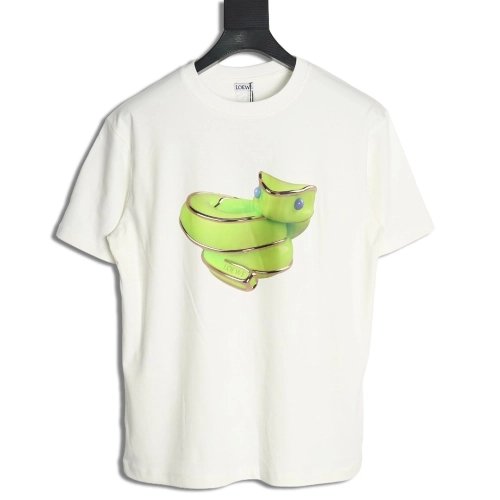 Loewe Limited Edition Snake Short Sleeve T-Shirt,Chrome Hearts
