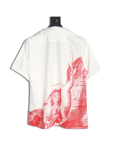 Enfants Riches D¨¦prim¨¦s printed short-sleeved shirt,ENFANTS RICHES DEPRIMES