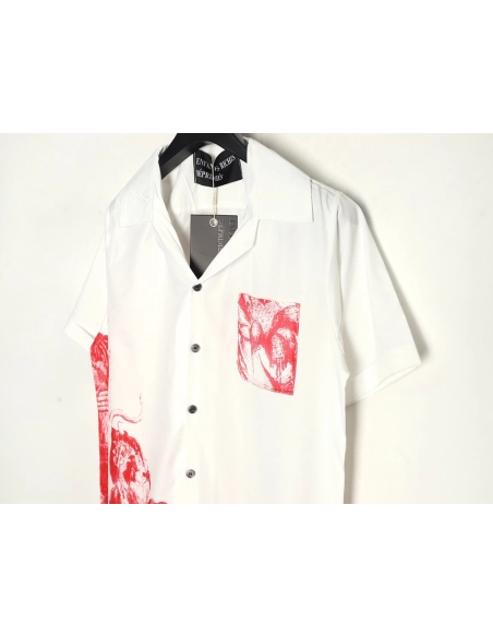 Enfants Riches D¨¦prim¨¦s printed short-sleeved shirt,ENFANTS RICHES DEPRIMES