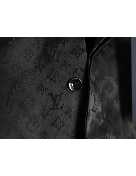 Louis Vuitton dark pattern all over print shirt TSK1,Louis Vuitton