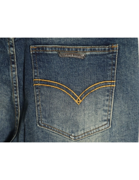 Chrome Heart Classic Cross Denim Pants,Chrome Hearts