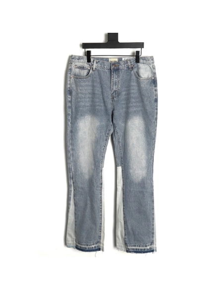 Gallery Dept panelled loose washed flared jeans,Gallery Dept