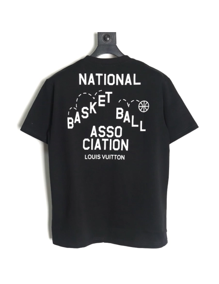 Louis vuitton &amp; NBA joint Logo print short sleeve,Louis Vuitton