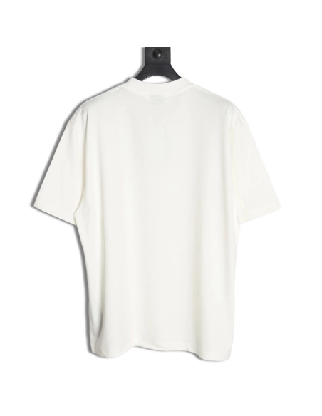 Balenciaga Art Destruction Crack Printed Short Sleeves,Balenciaga