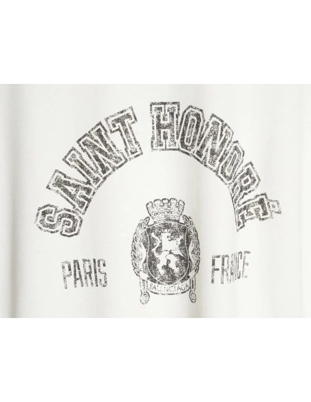 Balenciaga Art Destruction Crack Printed Short Sleeves,Balenciaga