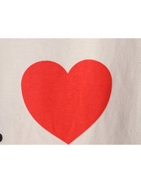 Balenciaga Valentines Day Love Print Short Sleeves,Balenciaga