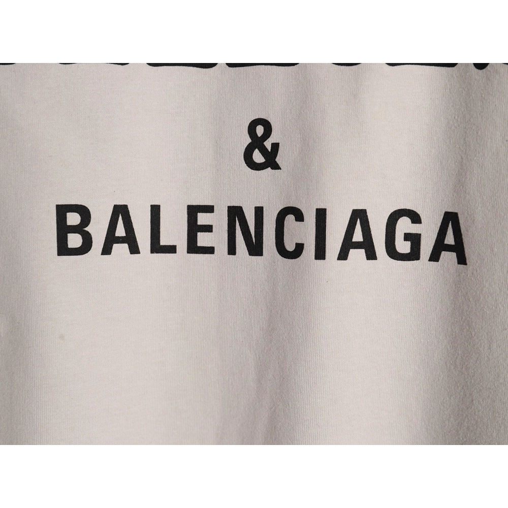 Balenciaga Valentines Day Love Print Short Sleeves,Balenciaga
