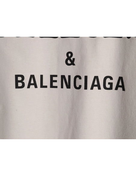 Balenciaga Valentines Day Love Print Short Sleeves,Balenciaga