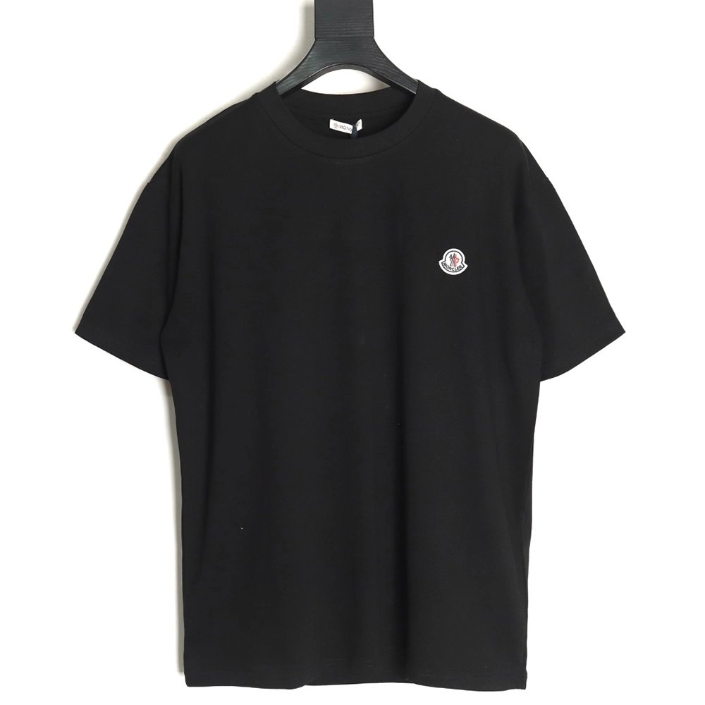 Moncler embroidered letter jacquard short-sleeved T-shirt TSK3,Moncler
