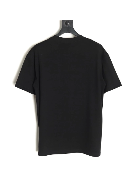 Moncler embroidered letter jacquard short-sleeved T-shirt TSK3,Moncler