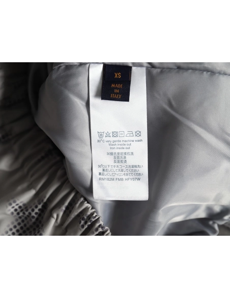 Louis Vuitton monogram full print trench coat zip up jacket,Louis Vuitton