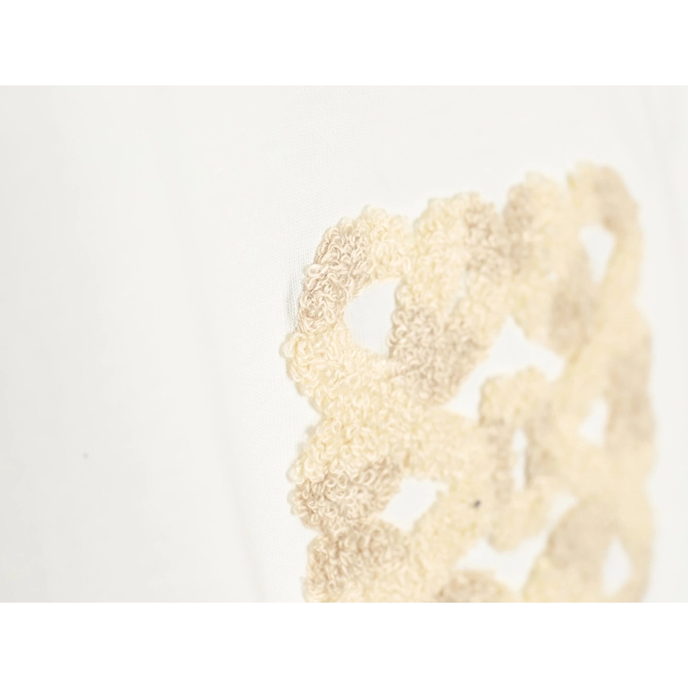 Loewe Towel Embroidered Short Sleeve T-Shirt,Loewe