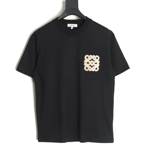 Loewe Towel Embroidered Short Sleeve T-Shirt TSK1,Loewe