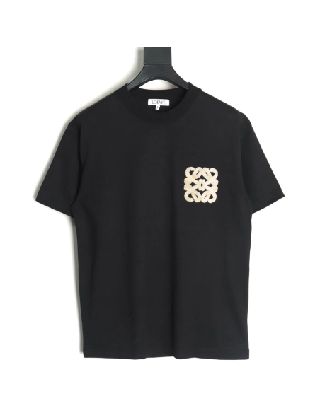 Loewe Towel Embroidered Short Sleeve T-Shirt TSK1,Loewe