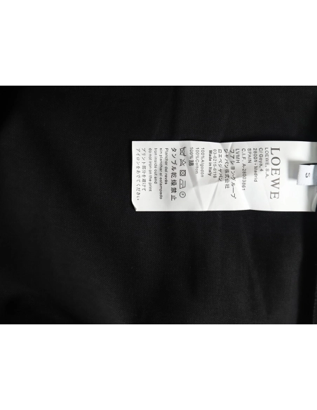 Loewe Towel Embroidered Short Sleeve T-Shirt TSK1,Loewe