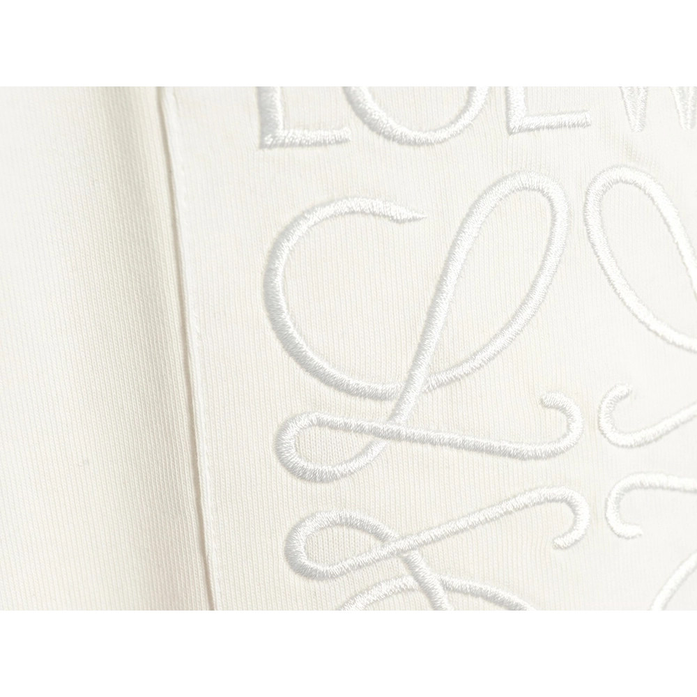 Loewe Pocket Logo Embroidered Short Sleeve T-Shirt TSK2,Loewe