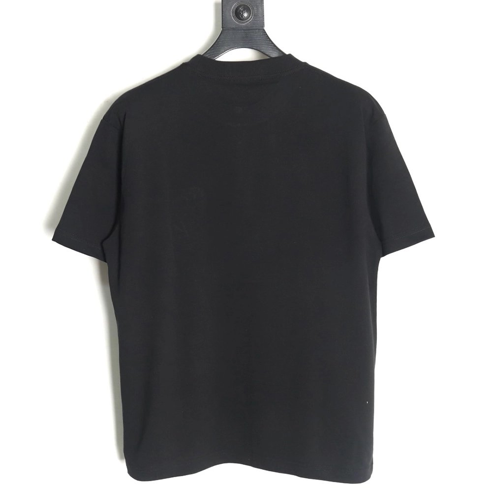 Loewe Pocket Logo Embroidered Short Sleeve T-Shirt TSK3,Loewe