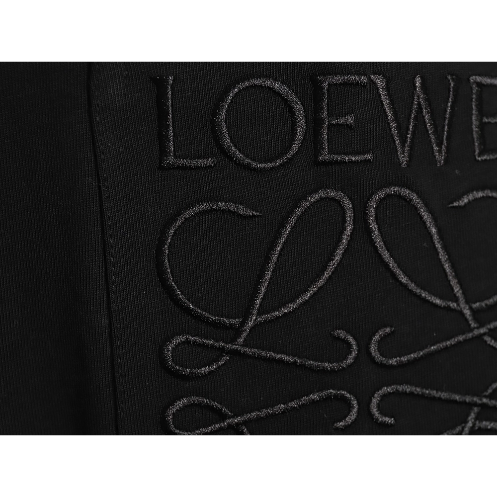 Loewe Pocket Logo Embroidered Short Sleeve T-Shirt TSK3,Loewe