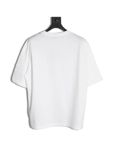 Balenciaga Yellow Tape Double B Letter Short Sleeve,Balenciaga