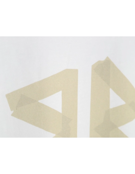 Balenciaga Yellow Tape Double B Letter Short Sleeve,Balenciaga