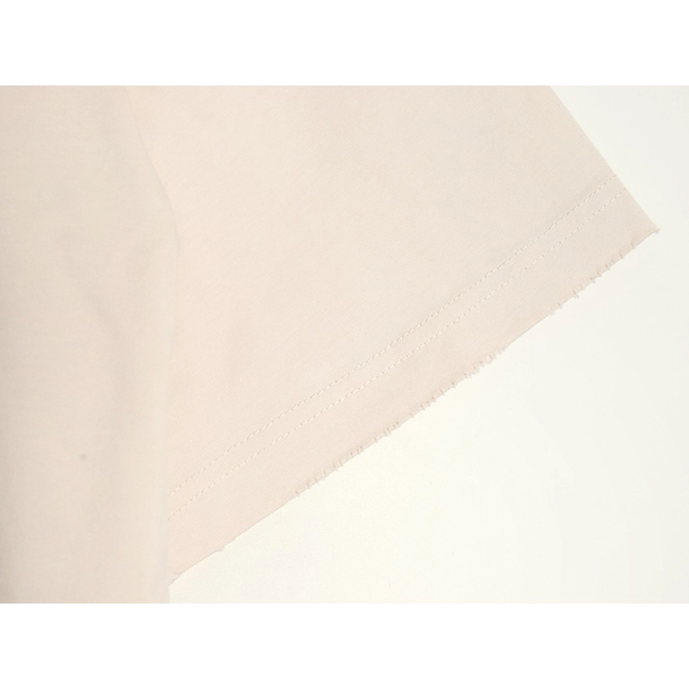 Balenciaga Double Ring LOGO Embroidery Destruction Short Sleeve TShirt,Balenciaga T Shirt,Tshirt,APPAREL