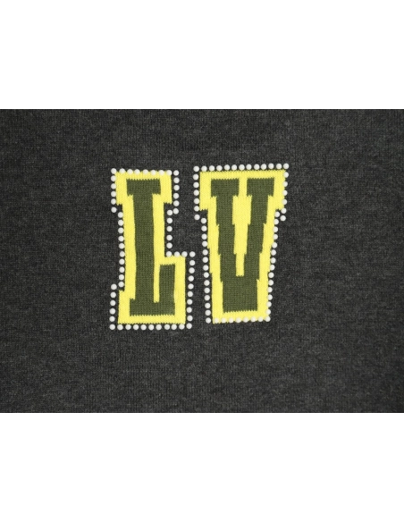 Louis Vuitton yellow knitted shortsleeved Tshirt,Louis Vuitton T Shirt,Tshirt,APPAREL