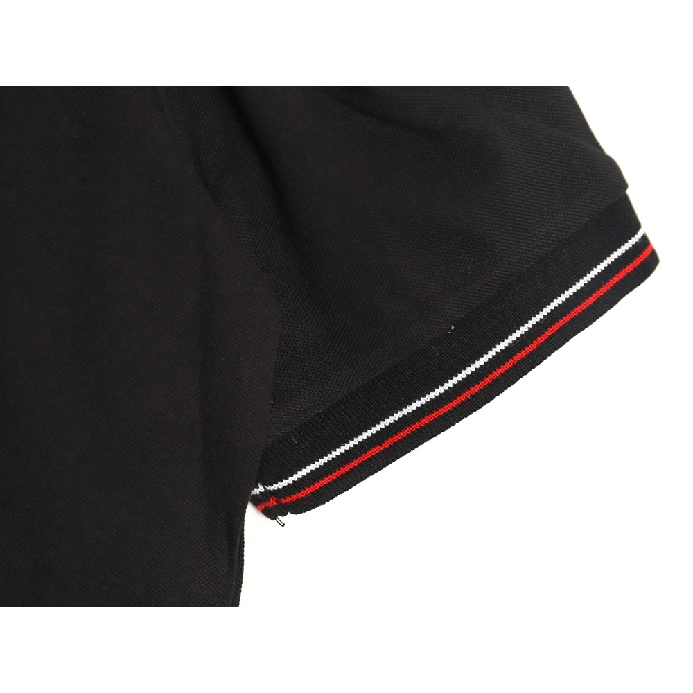 Prada small embroidered logo red edge shortsleeved polo shirt,Prada Shirt,Shirt,APPAREL