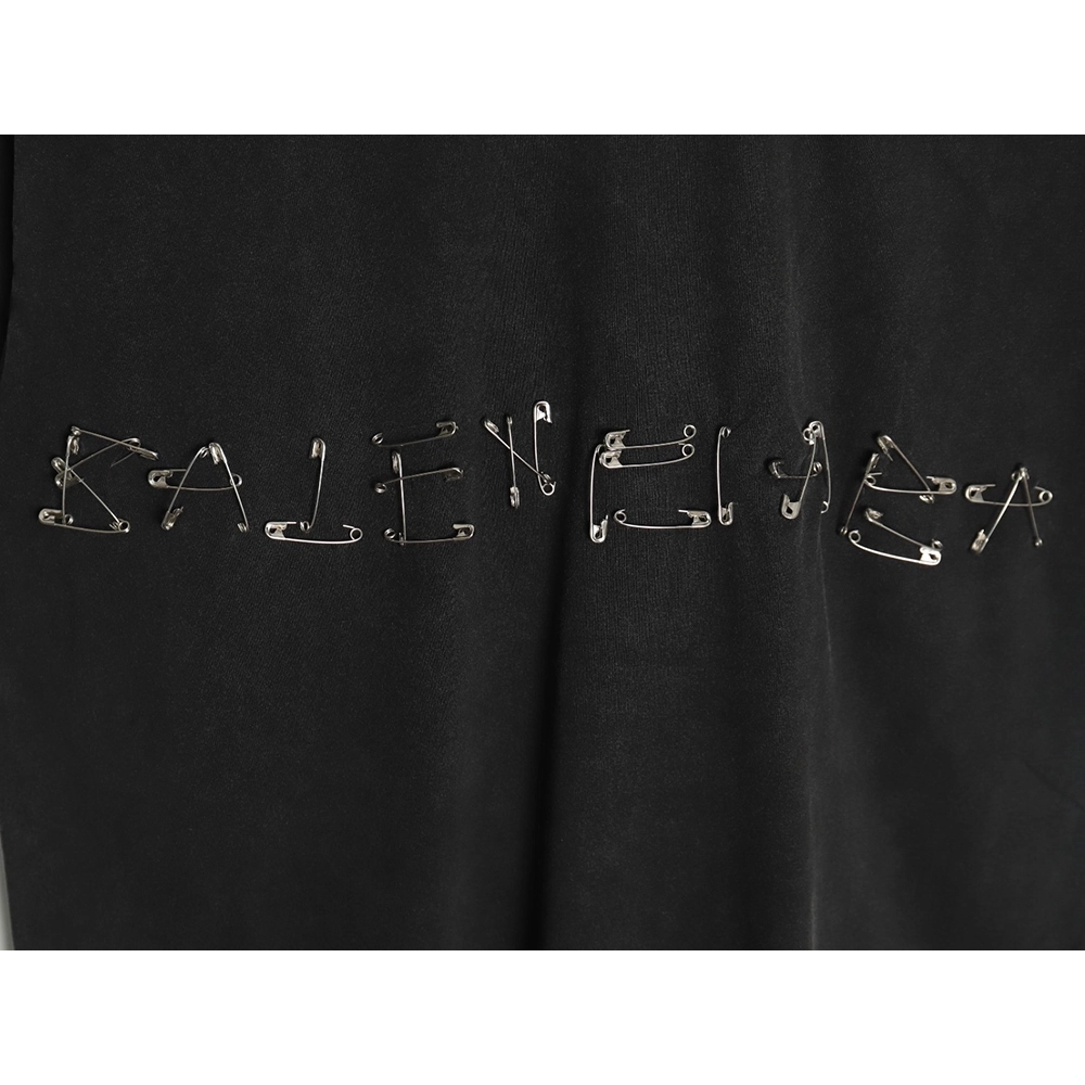 Balenciaga Metal Pin Short Sleeve TShirt,Balenciaga T Shirt,Tshirt,APPAREL