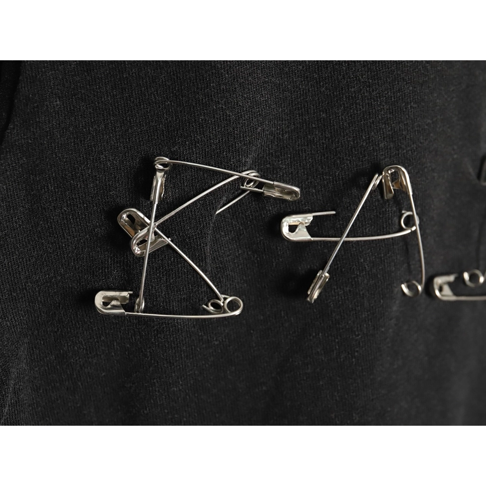 Balenciaga Metal Pin Short Sleeve TShirt,Balenciaga T Shirt,Tshirt,APPAREL