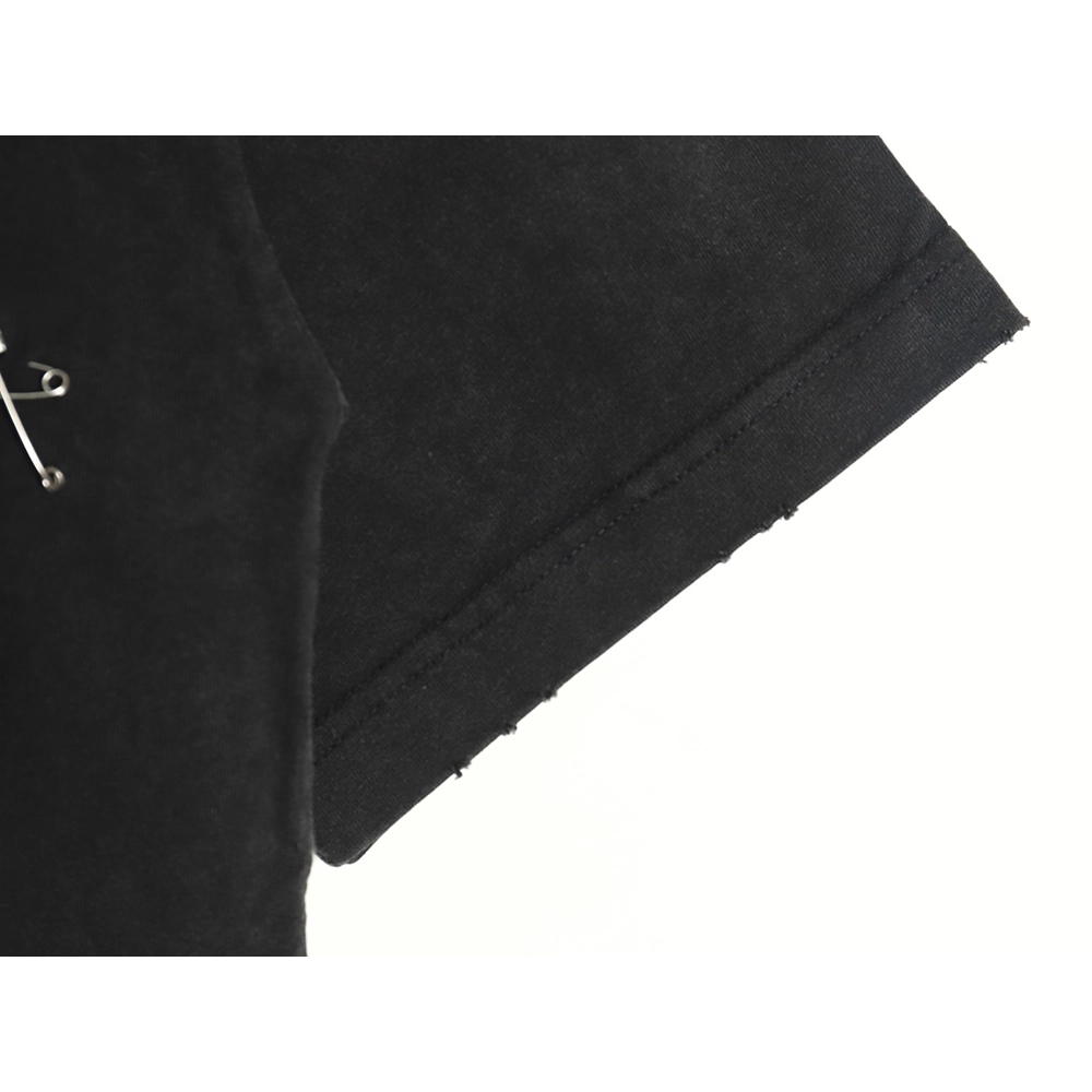 Balenciaga Metal Pin Short Sleeve TShirt,Balenciaga T Shirt,Tshirt,APPAREL