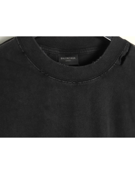 Balenciaga Metal Pin Short Sleeve TShirt,Balenciaga T Shirt,Tshirt,APPAREL