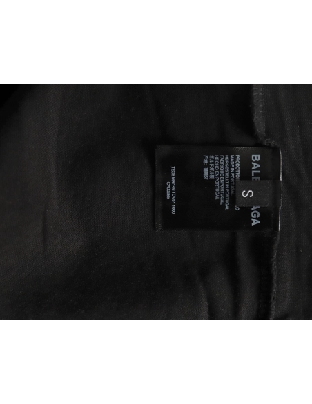 Balenciaga white ring logo print shortsleeved Tshirt,Balenciaga T Shirt,Tshirt,APPAREL