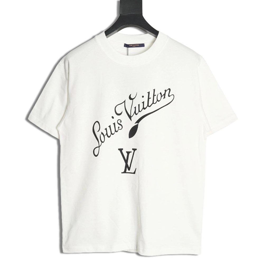 Louis Vuitton signature logo print shortsleeved Tshirt,Louis Vuitton T Shirt,Tshirt,APPAREL